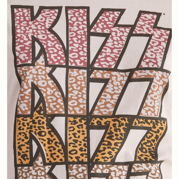 KISS Leopard Graphic Tee | Large - Picture 2 of 5